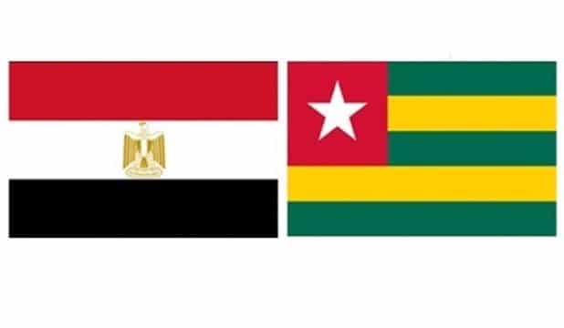 مباراة مصر وتوجو