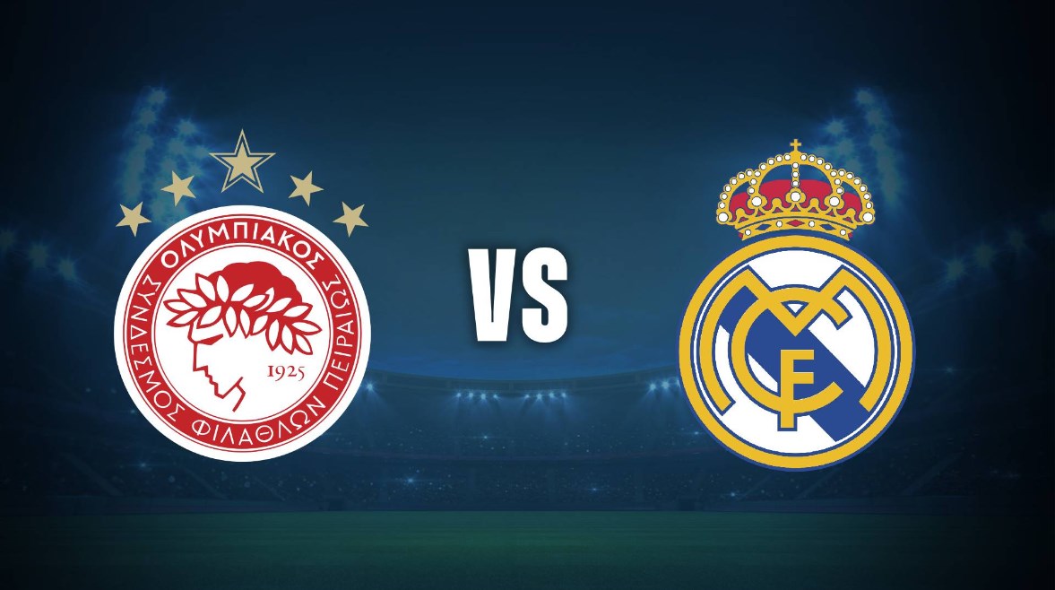 مباراة أوليمبياكوس ضد ريال مدريد في دوري أبطال أوروبا 2025